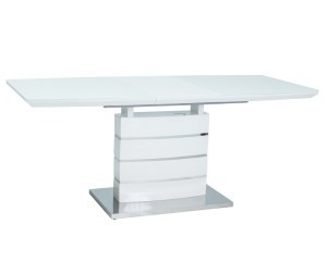 Стол обеденный Signal Leonardo 140(180)X80 Белый